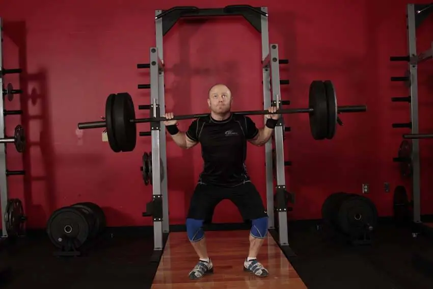 Push Press - Behind the Neck — posisi akhir