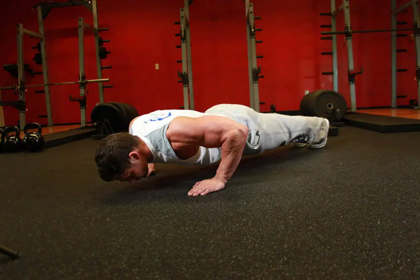 Pushups — posisi akhir