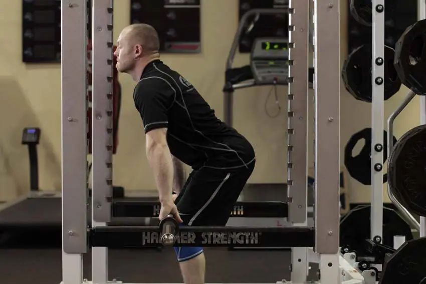 Rack Pulls — posisi awal