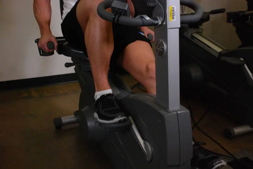 Recumbent Bike — posisi akhir