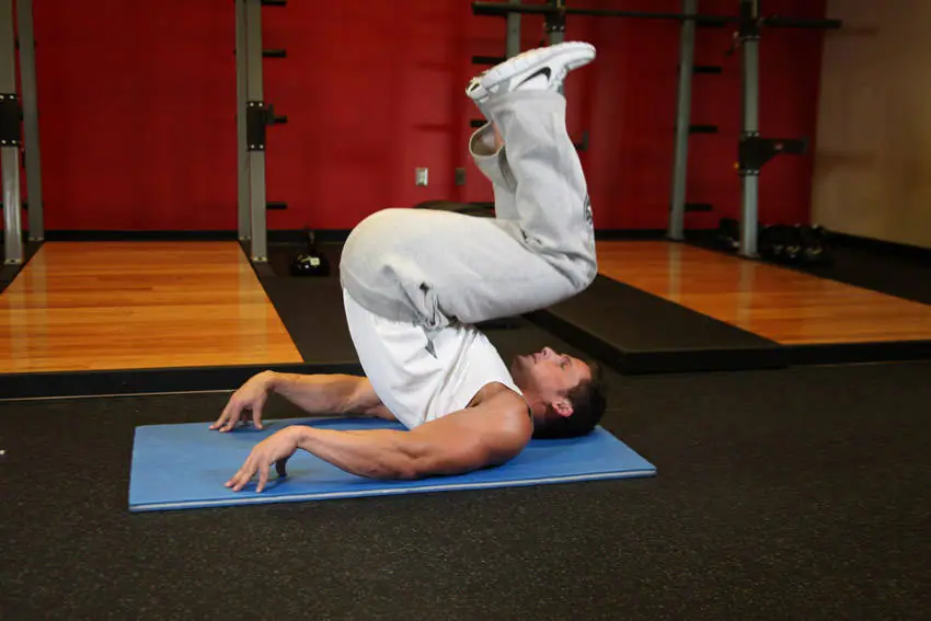 Reverse Crunch — posisi akhir