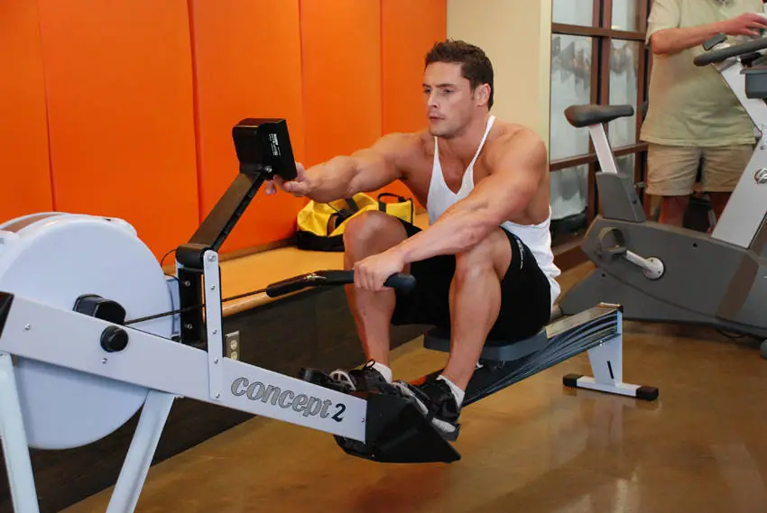 Rowing, Stationary — posisi awal