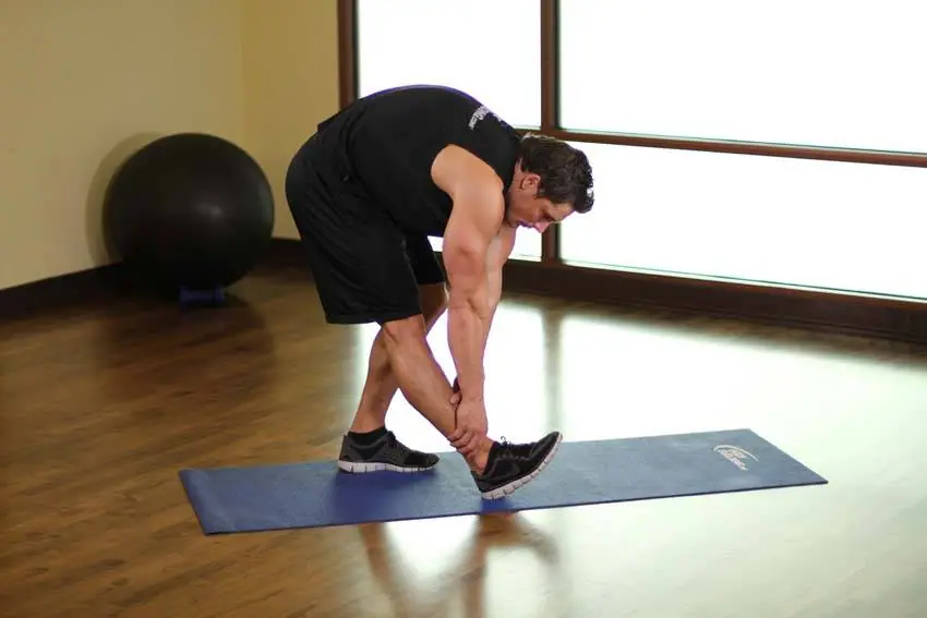 Runner's Stretch — posisi akhir