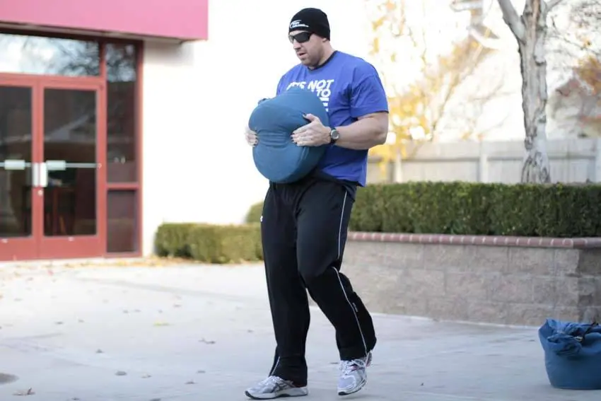 Sandbag Load — posisi akhir