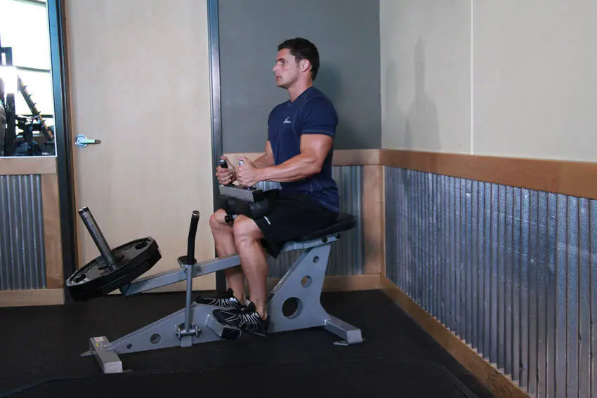 Seated Calf Raise — posisi awal