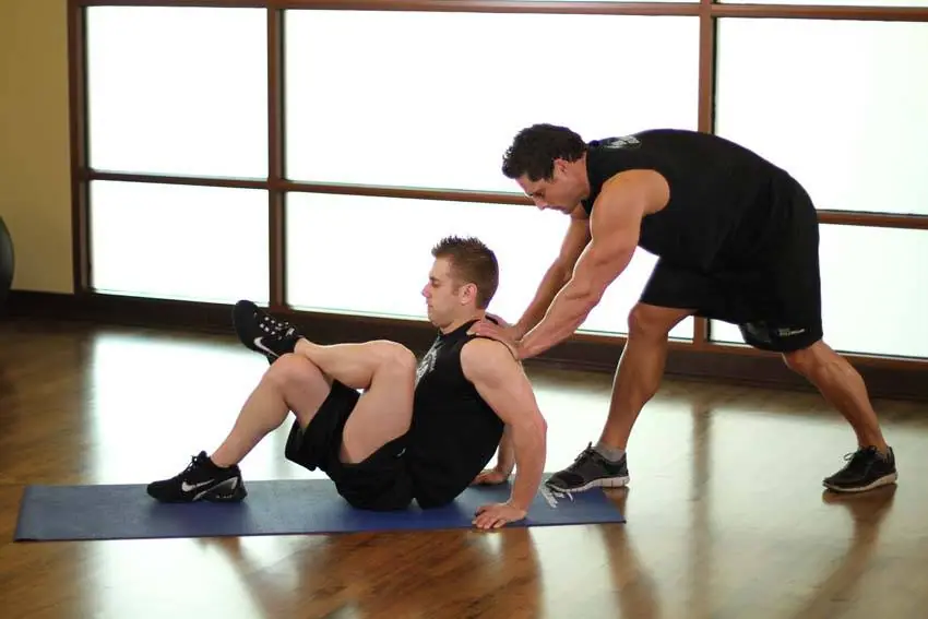 Seated Glute — posisi awal