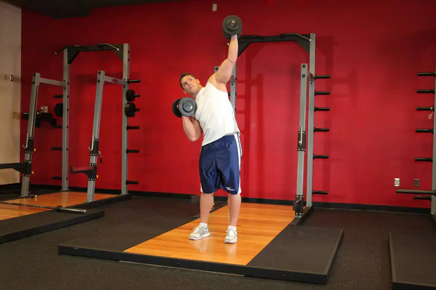 See-Saw Press (Alternating Side Press) — posisi akhir