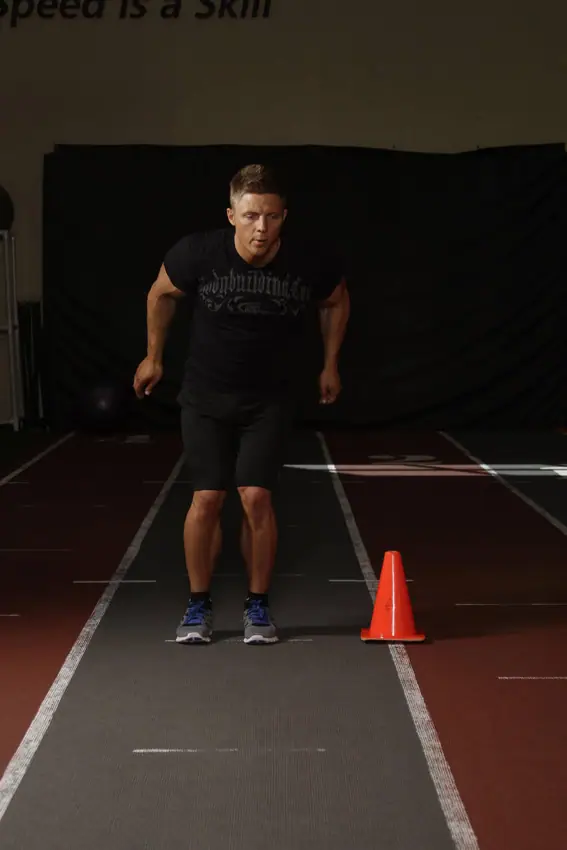 Side Hop-Sprint — posisi akhir
