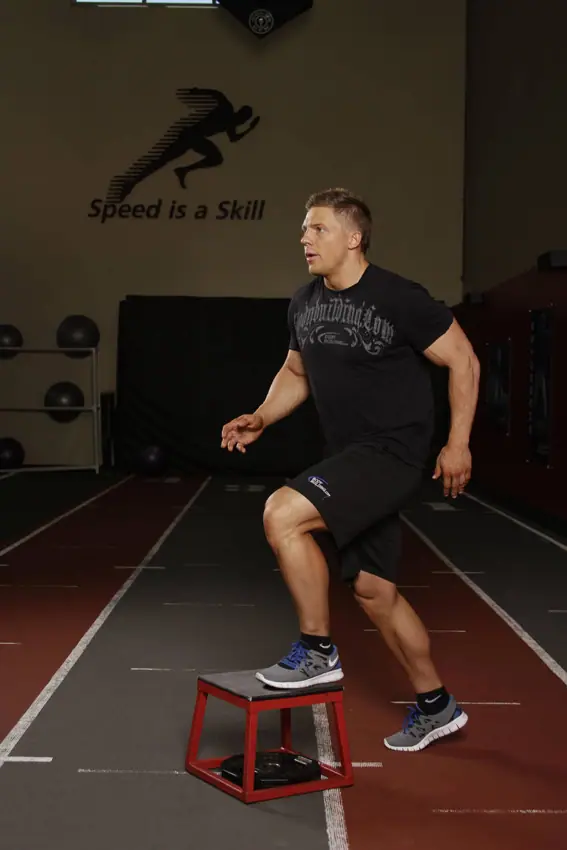 Single Leg Push-off — posisi awal