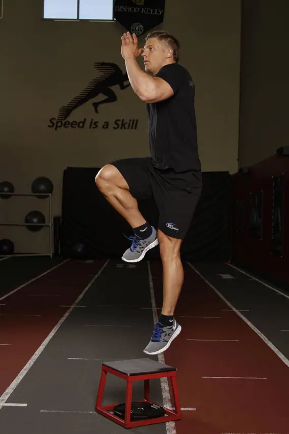 Single Leg Push-off — posisi akhir