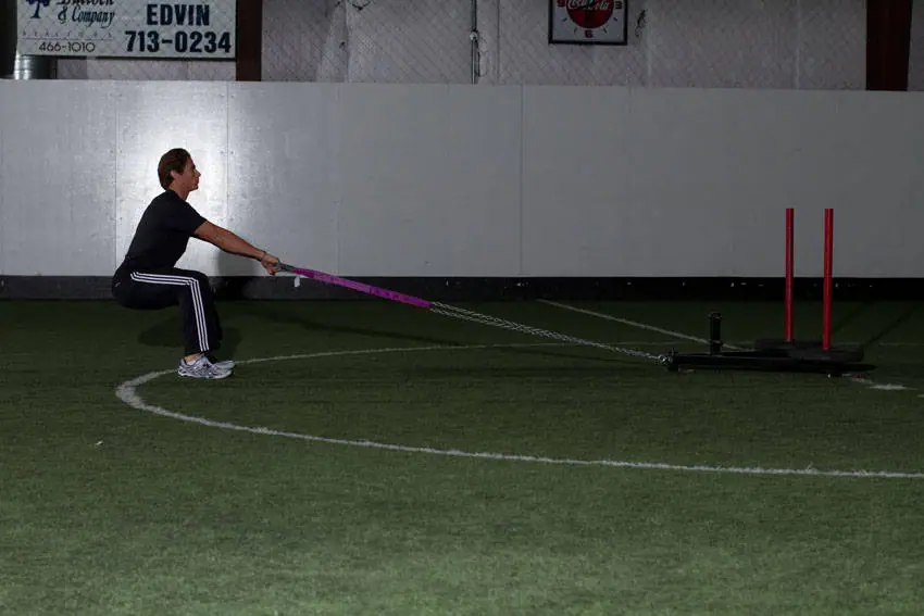 Sled Row — posisi awal
