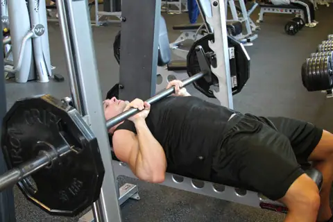 Smith Machine Close-Grip Bench Press
