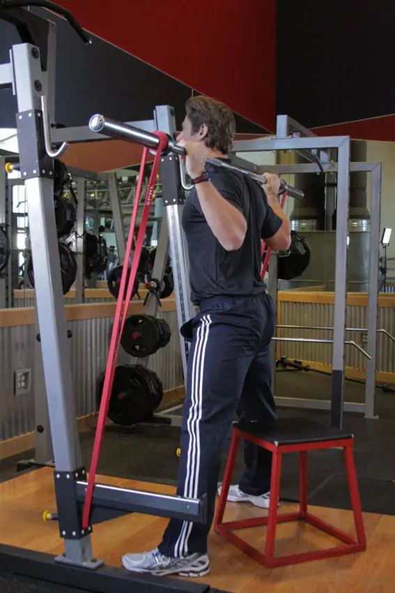Speed Box Squat — posisi awal