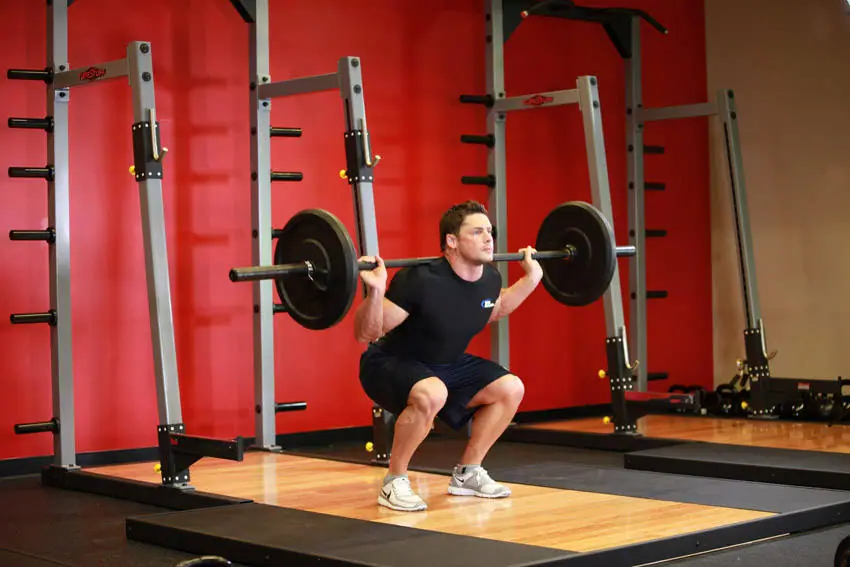 Speed Squats — posisi awal