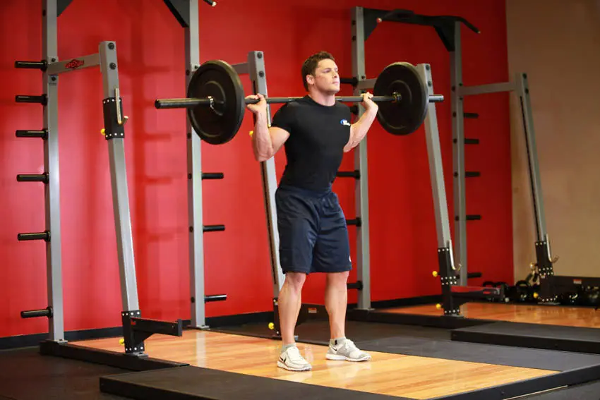 Speed Squats — posisi akhir