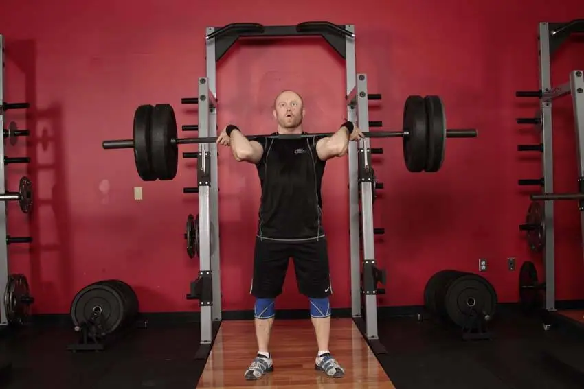 Split Jerk — posisi awal