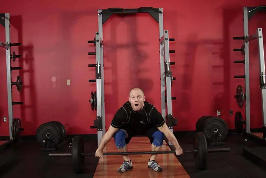 Split Snatch — posisi awal