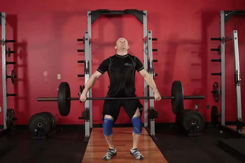 Split Snatch — posisi akhir