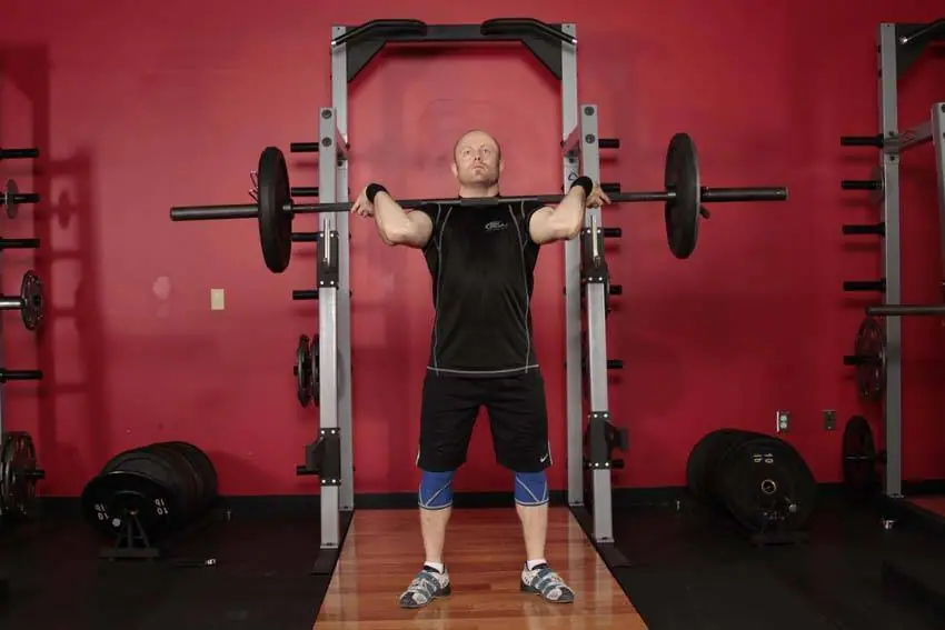 Squat Jerk — posisi awal