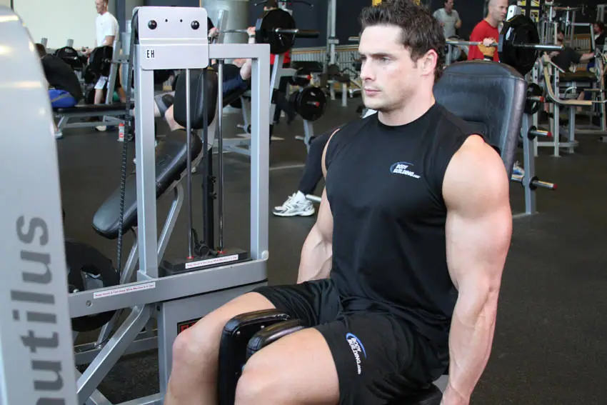Thigh Adductor — posisi akhir