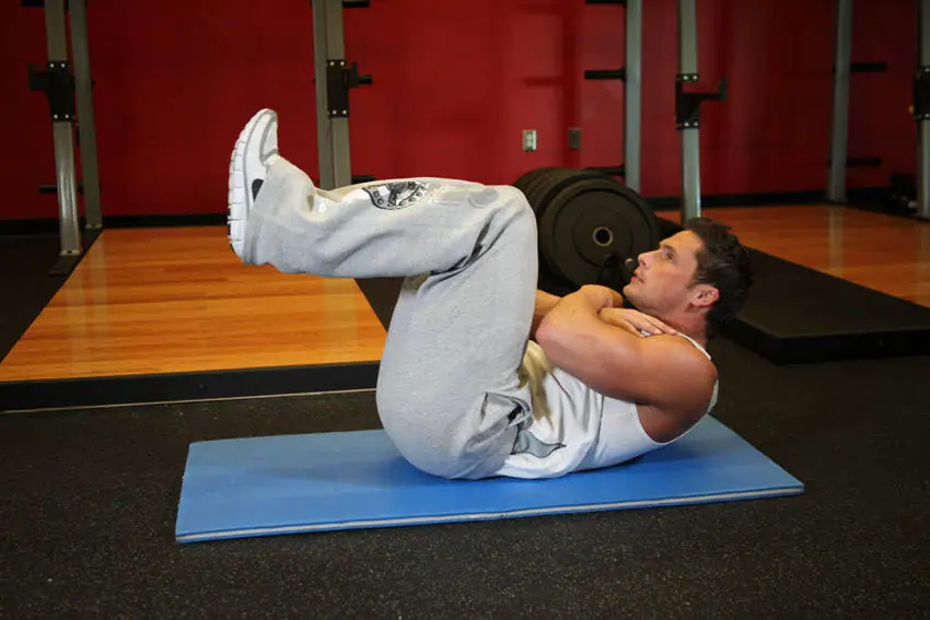 Tuck Crunch — posisi awal