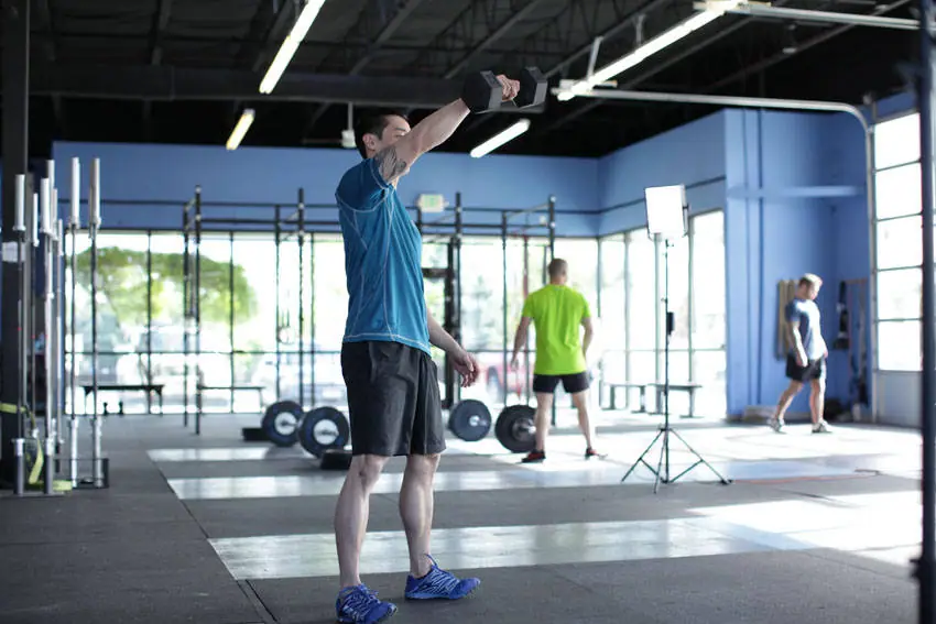 Vertical Swing — posisi akhir