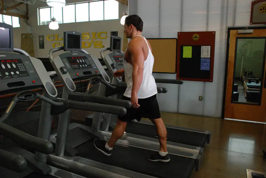 Walking, Treadmill — posisi awal
