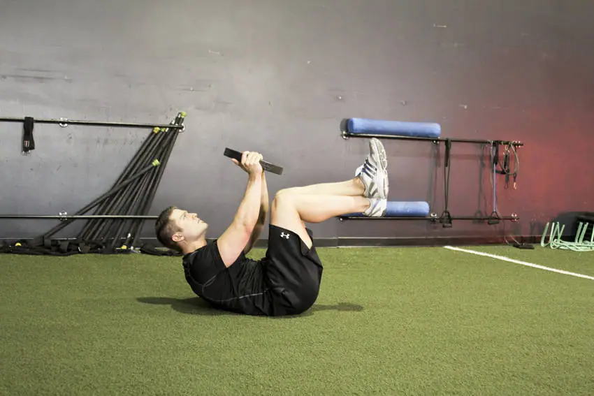 Weighted Crunches — posisi akhir