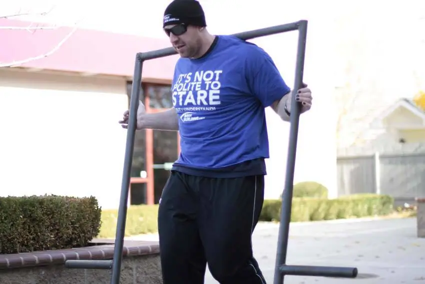 Yoke Walk — posisi akhir